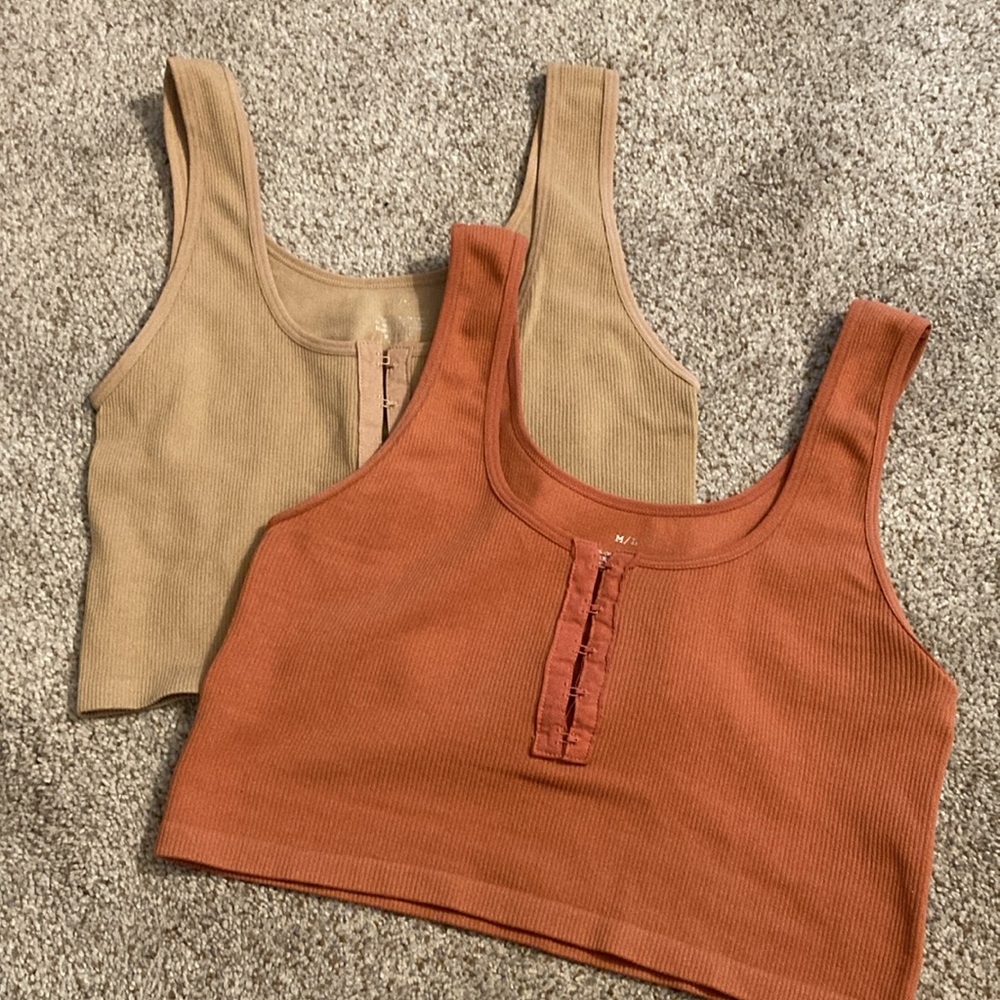 Dani Brami 2-pack, mocha and rust colors M/L